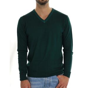 MAGLIA SCOLLO V BASIC VERDE